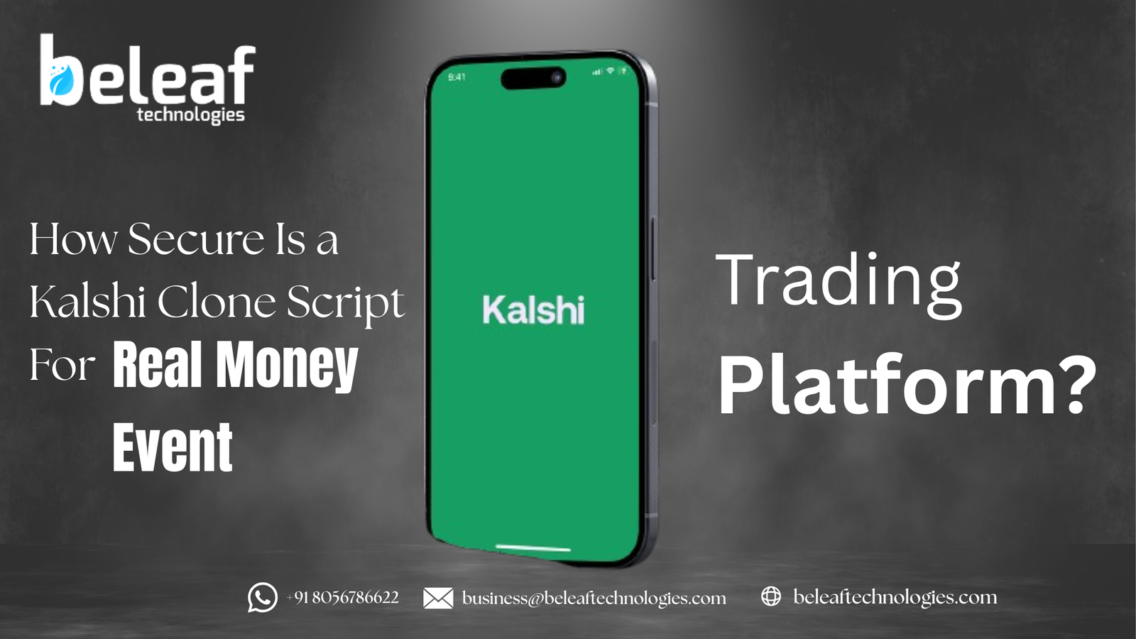 How Secure Is a Kalshi Clone Script for Real-Money Event Trading Platforms?